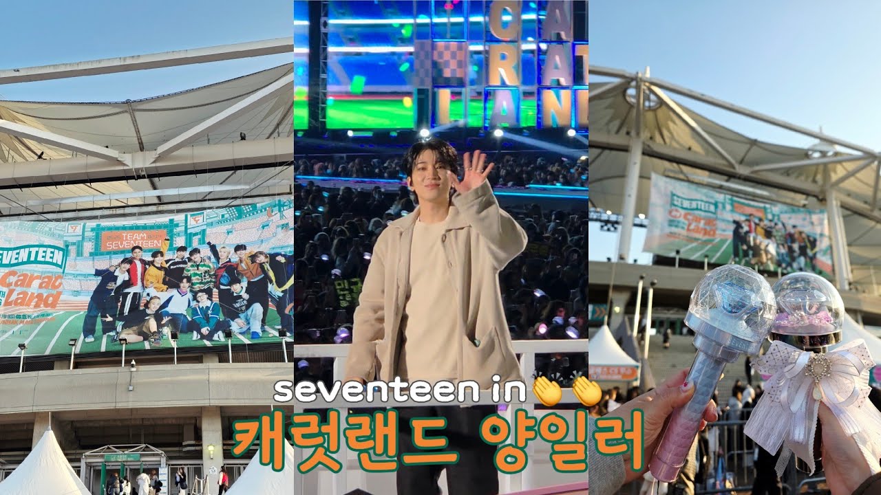 [캐럿로그] 세상에.. 9th캐럿랜드 2일 다 다녀왔지나 | 나보다 세븐틴 위주 영상