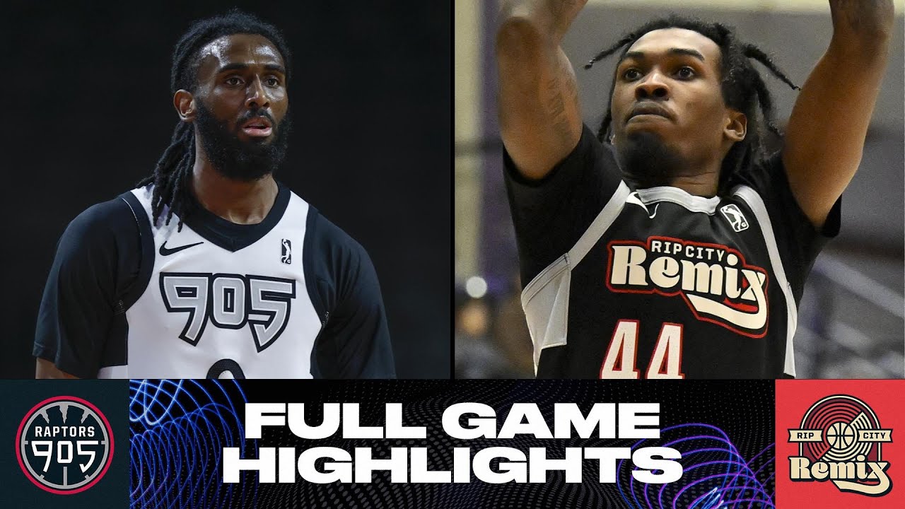 Rip City Remix vs. Raptors 905 - Game Highlights