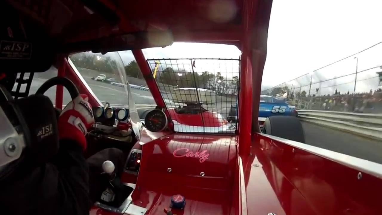 Adam LaCicero #27 Modified Wall Stadium Crash