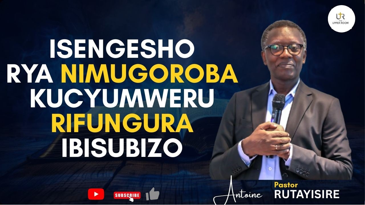 ==SENGA GUTYA MBERE YO KURYAMA -- TAKIRA IMANA IGUHINDURIRE IMIBEREHO --Pastor RUTAYISIRE