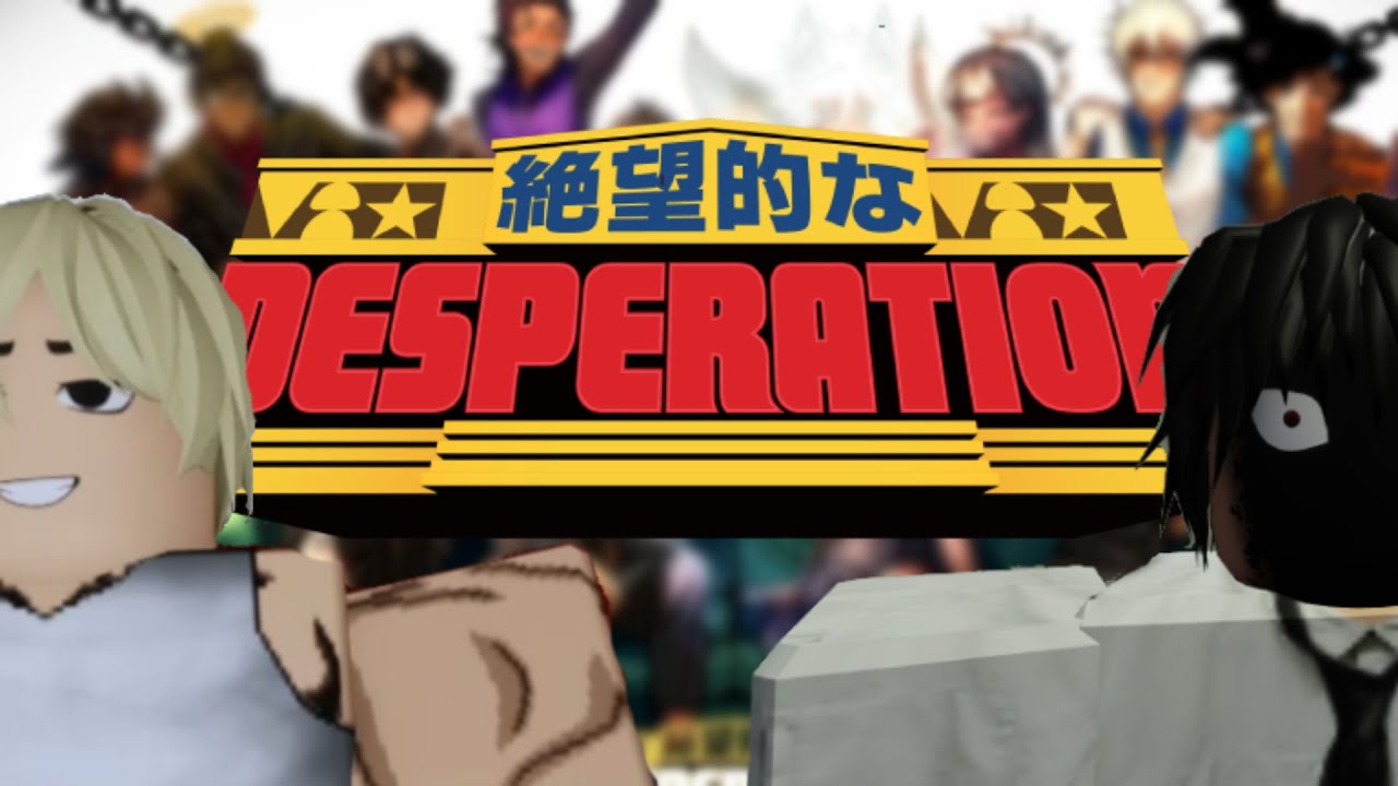 Being a Delinquent in this My Hero Academia Roblox Game | Desperation