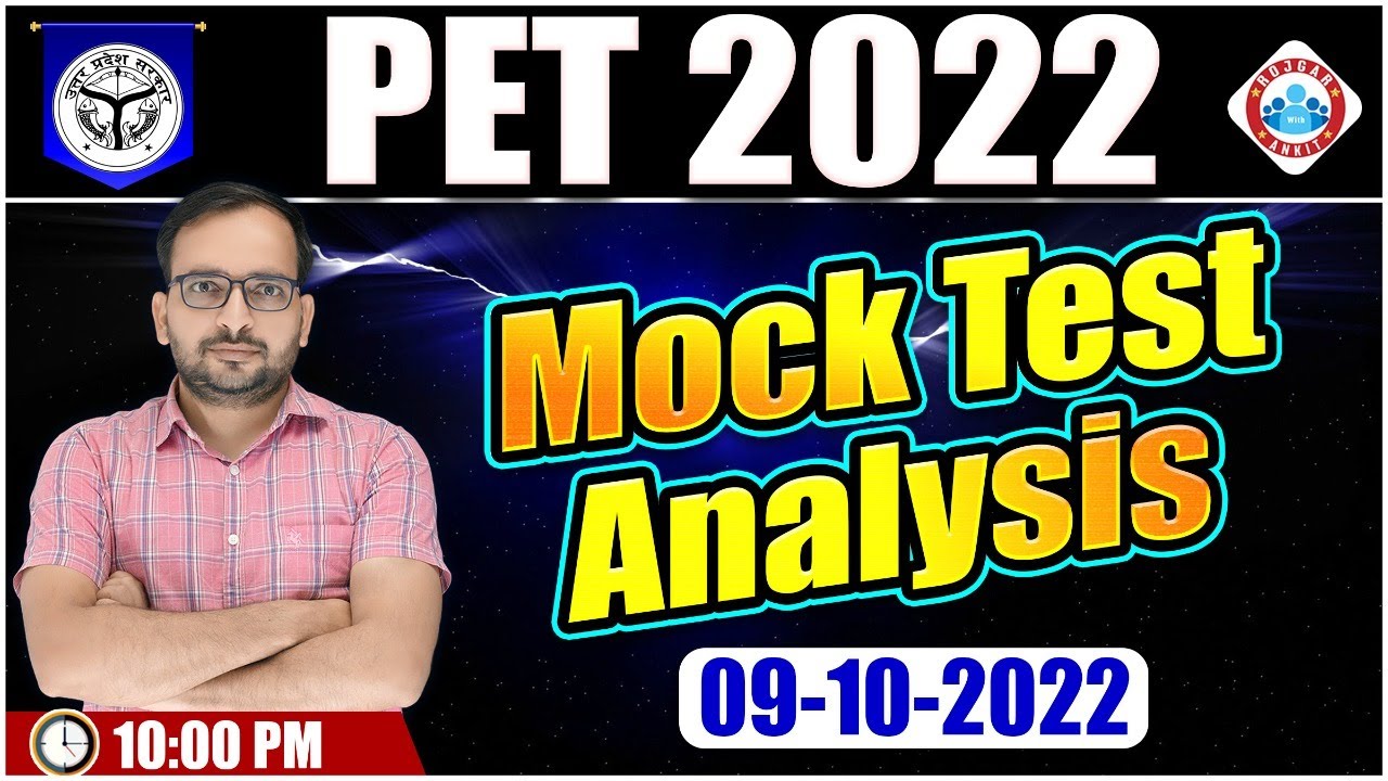 UPSSSC PET Mock Test (9 october 2022) Analysis | UP PET Exam Strategy | UP PET Strategy By Ankit Sir