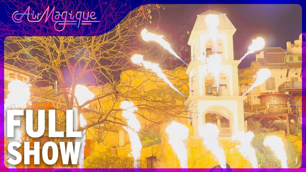 Tiempo De Fuego | Projection Mapping & Pyrotechnic Show | Phantasialand | 4K 60 FPS