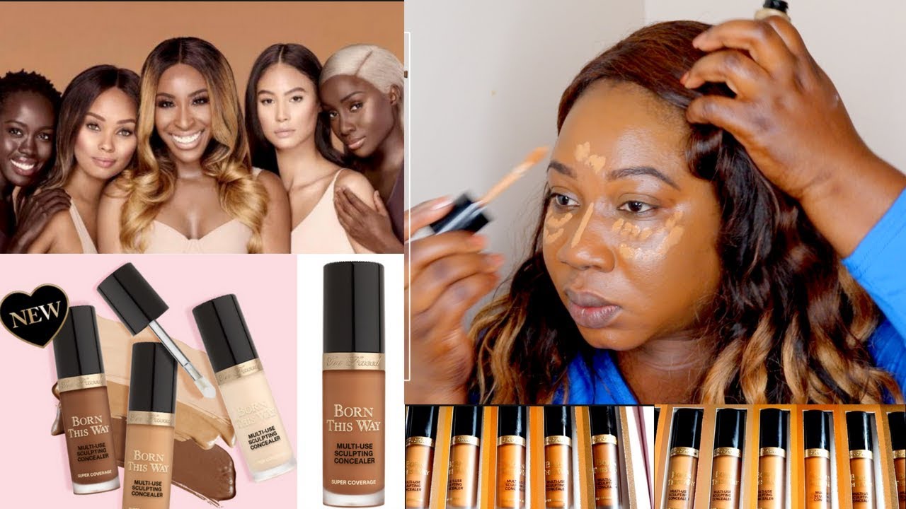 JE TESTE LE NOUVEAU ANTICERNE TOO FACED BORN THIS WAY SUPER COVERAGE SCULPTING CONCEALER | REVUE