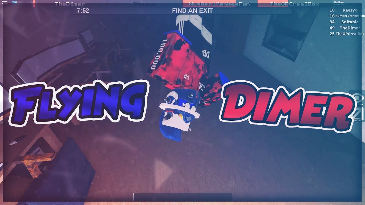 ЛЕТАЮЩИЙ ДИМЕР! [Flee The Facility ROBLOX]