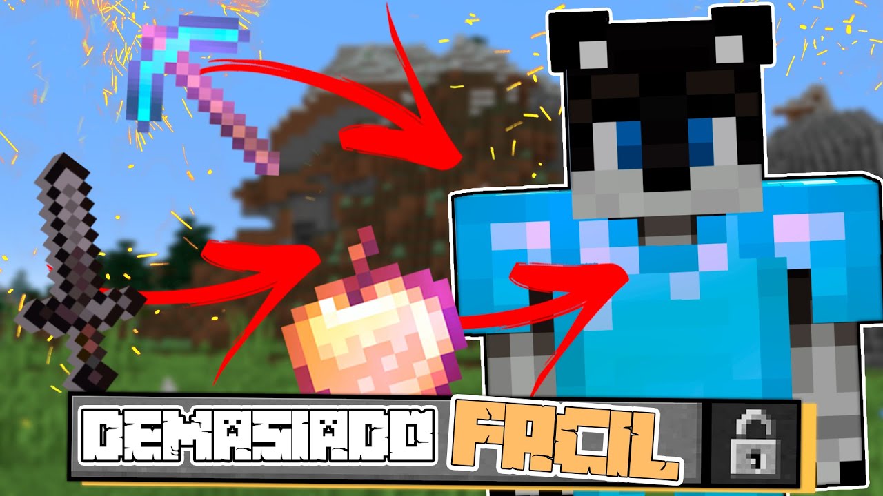 ME PASO MINECRAFT PERO EL JUEGO ME AYUDA