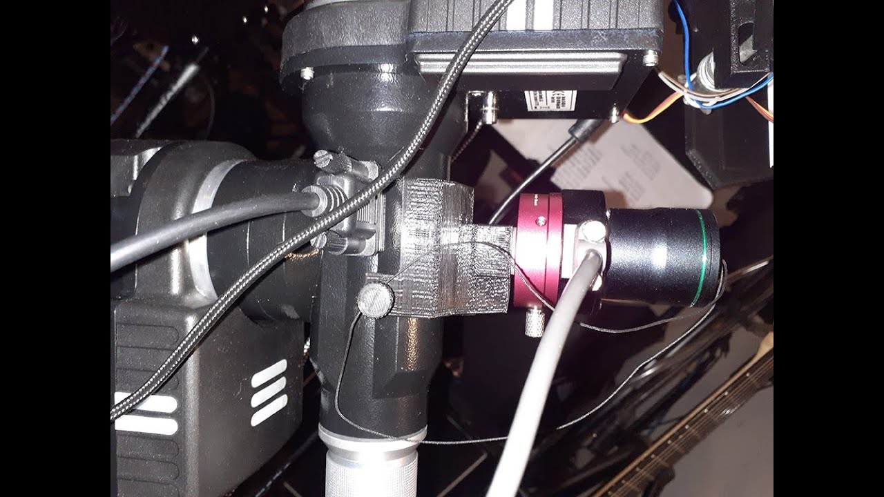 iEXOS-100 3D Printed PoleMaster Mount [Alex Zarvis]
