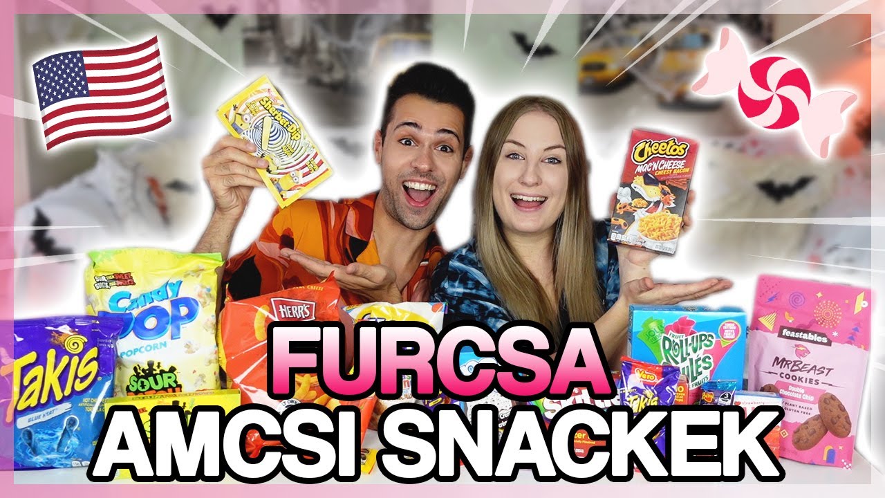 $ FURCSA AMCSI SNACKEK MARYVEL! 🍬🇺🇸 $