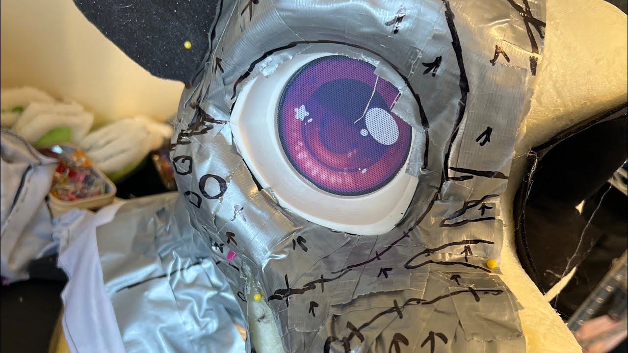 Fursuit Timelapse part 1!