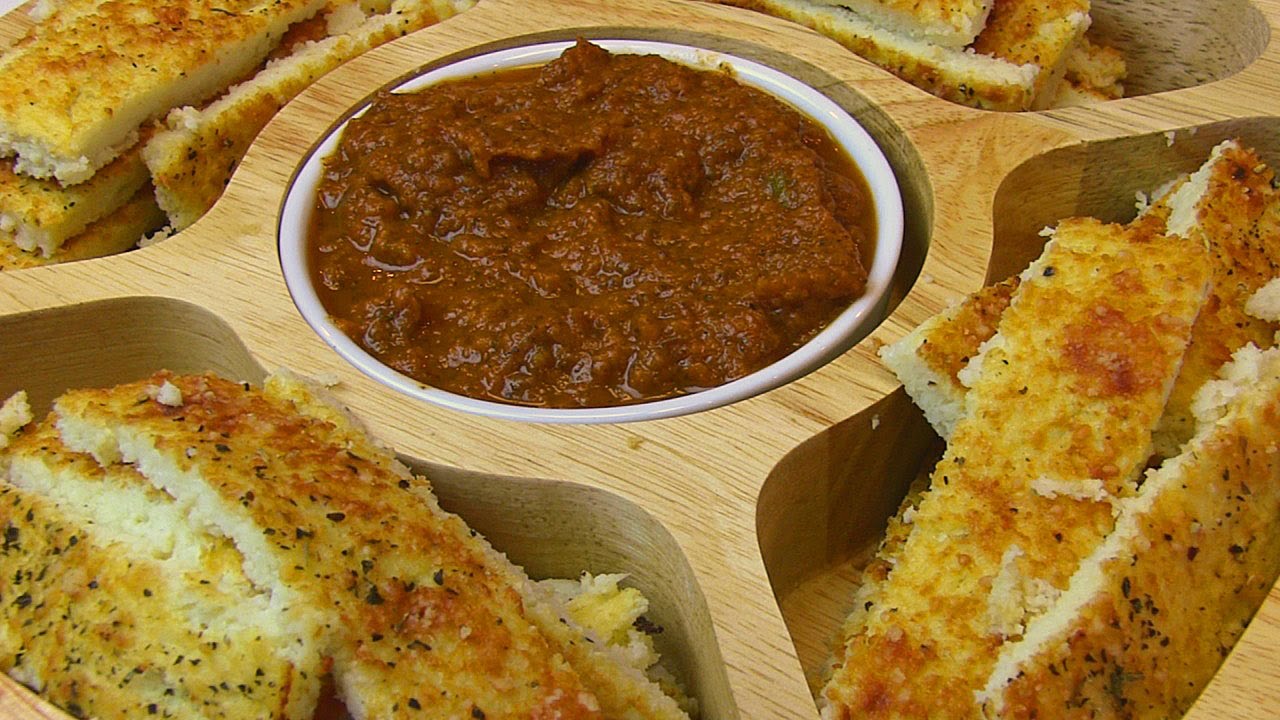 Betty's Guilt-free Cauliflower Breadsticks