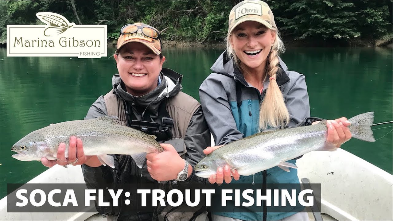 TROUT FISHING IN SLOVENIA | Marina Gibson & Lisa Isles