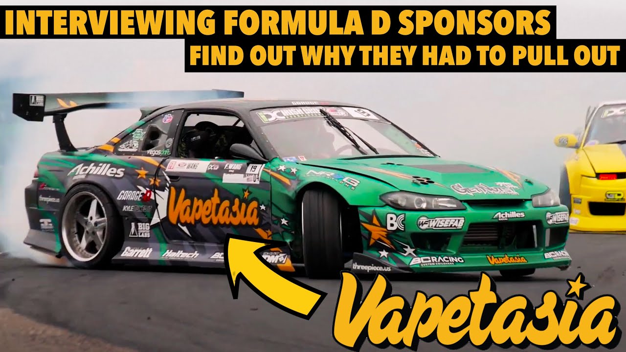 Learning about PRO DRIFTING sponsorships from Vapetasia, and why it ended