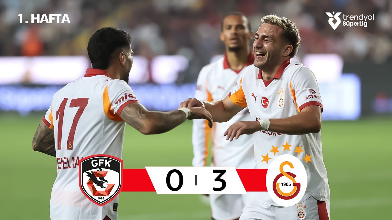 Gaziantep FK (0-3) Galatasaray - Highlights/Özet | Trendyol Süper Lig - 2025/26