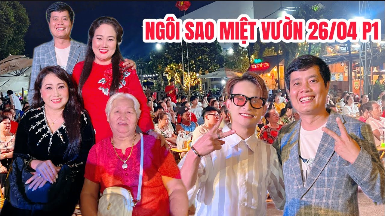 Ngôi Sao Miệt Vườn 26/04 P1| Quốc Linh, Thanh Hằng, Thanh Ngọc, Khương Dừa hát mở màn run xém xỉu
