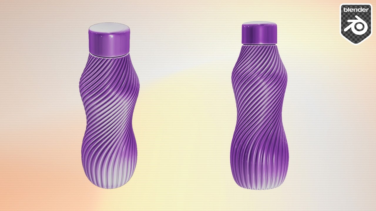 Plastic Bottle Modeling in Blender 3D