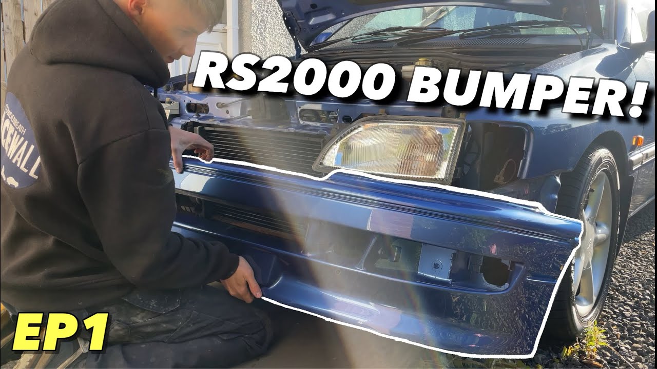 Restoring my Ford Escort: RS2000 Bumpers!!!