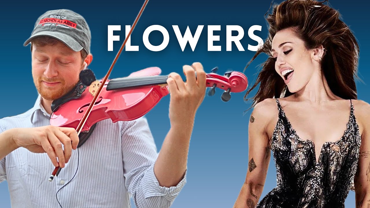 Miley Cyrus - Flowers (Official Violin Cover) by NIKOLAUS
