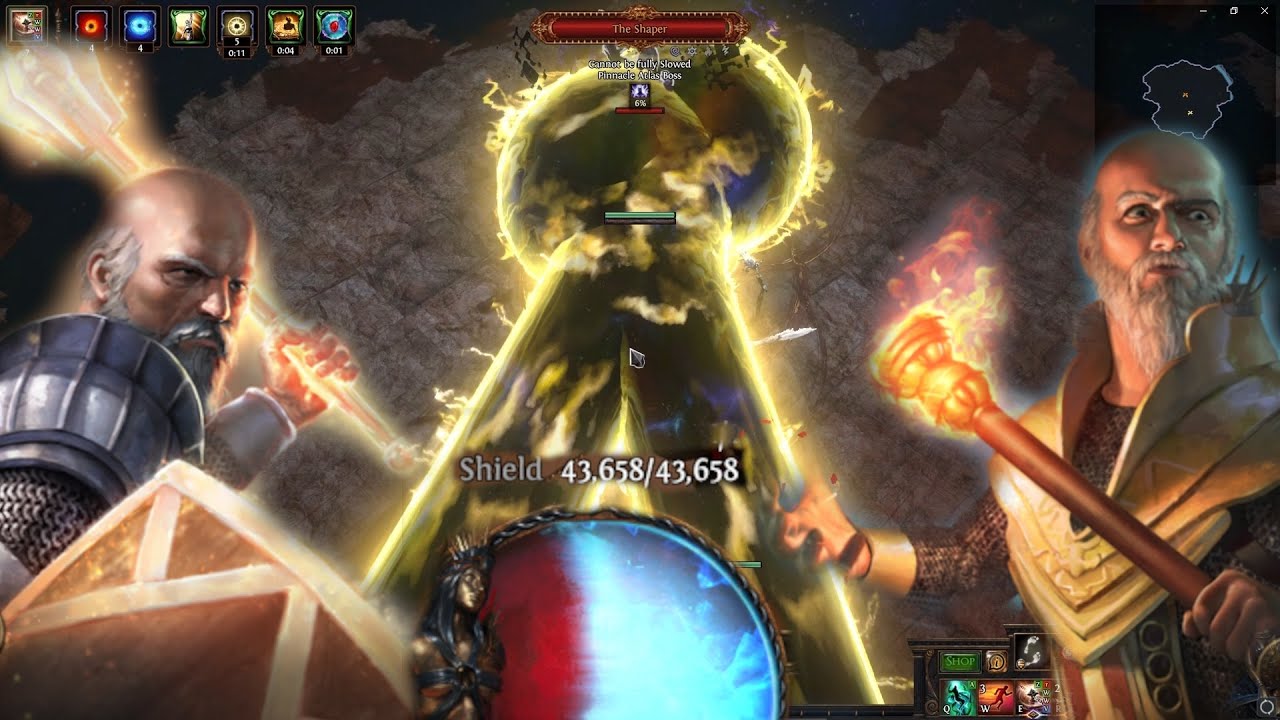 Stacking ES to the Moon with Int/Mana + Hiero/Guardian