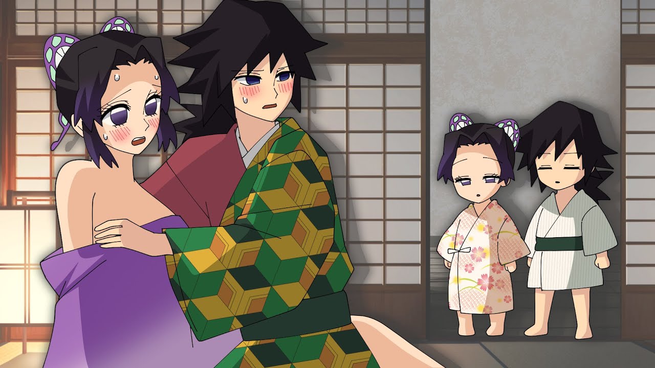 【鬼滅の刃】もしも義勇としのぶ夫婦が営みを子どもたちに目撃されたらどうなるのか？