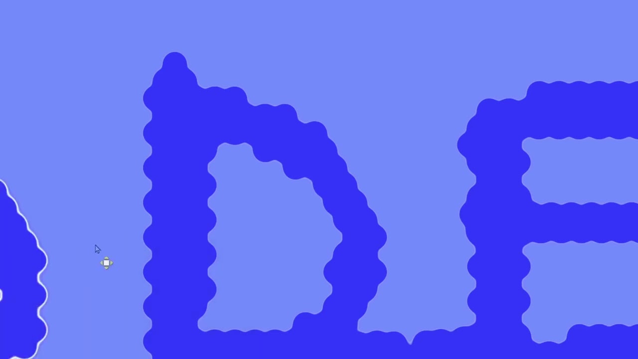 Algodoo - C1E1 | Liqified Letters Smallscreen