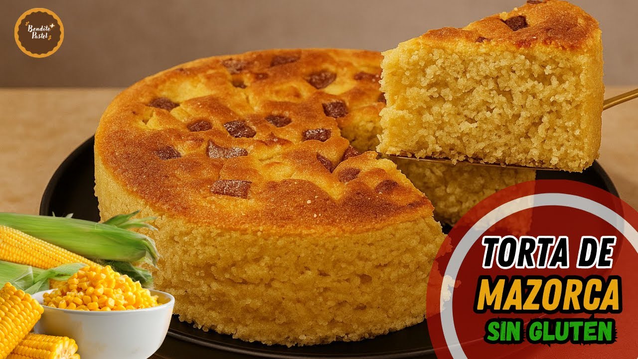 Así preparo mi Torta de Mazorca🌽En Licuadora: Fácil, Esponjosa y llena de Sabor |Bendito Pastel plus