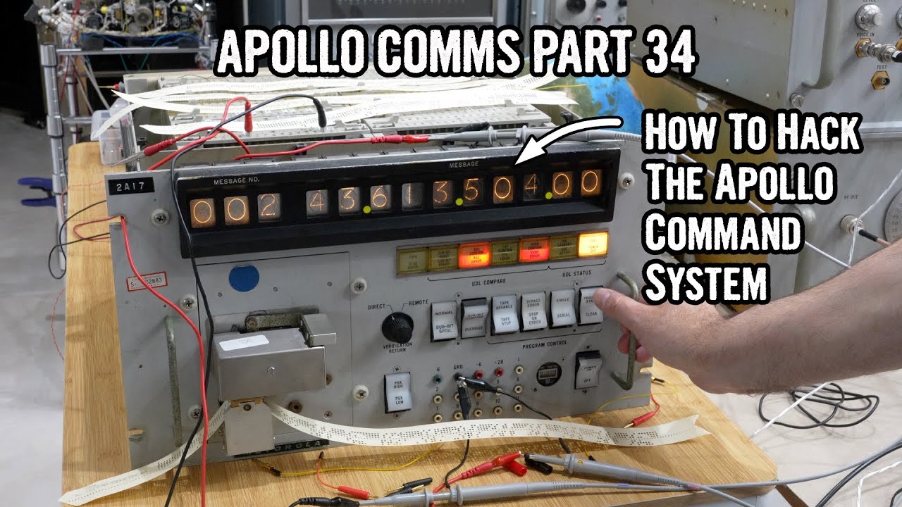 Apollo Comms Part 34: Trying every function of the Apollo command system