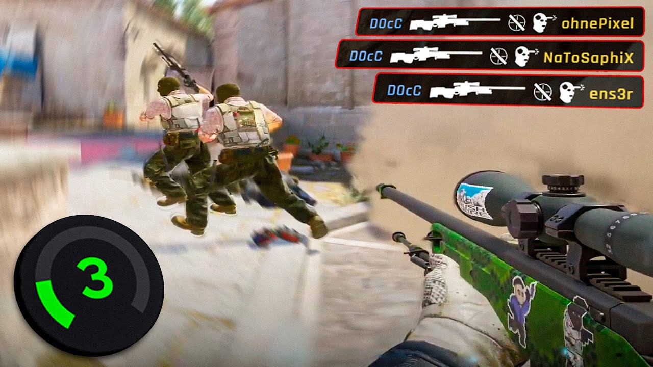 D0cC GETTING CARRIED by INSANE 3LVL