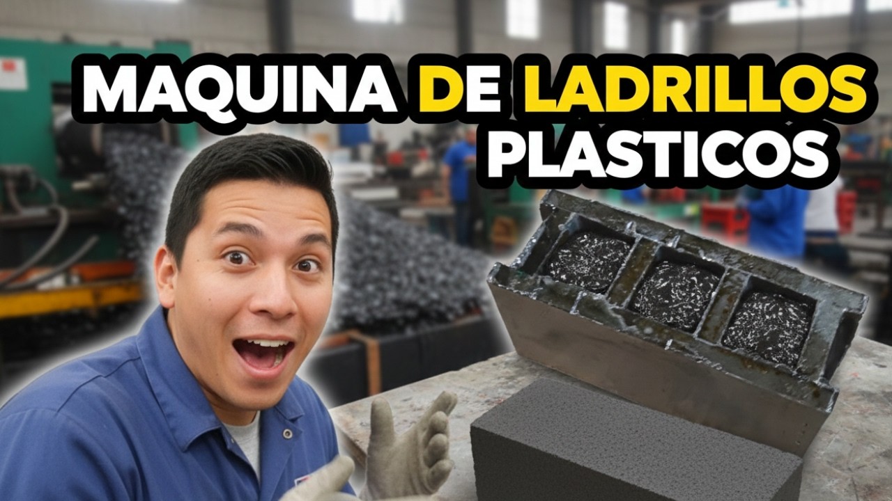 La mejor maquina para crear cosas con el plastico reciclado