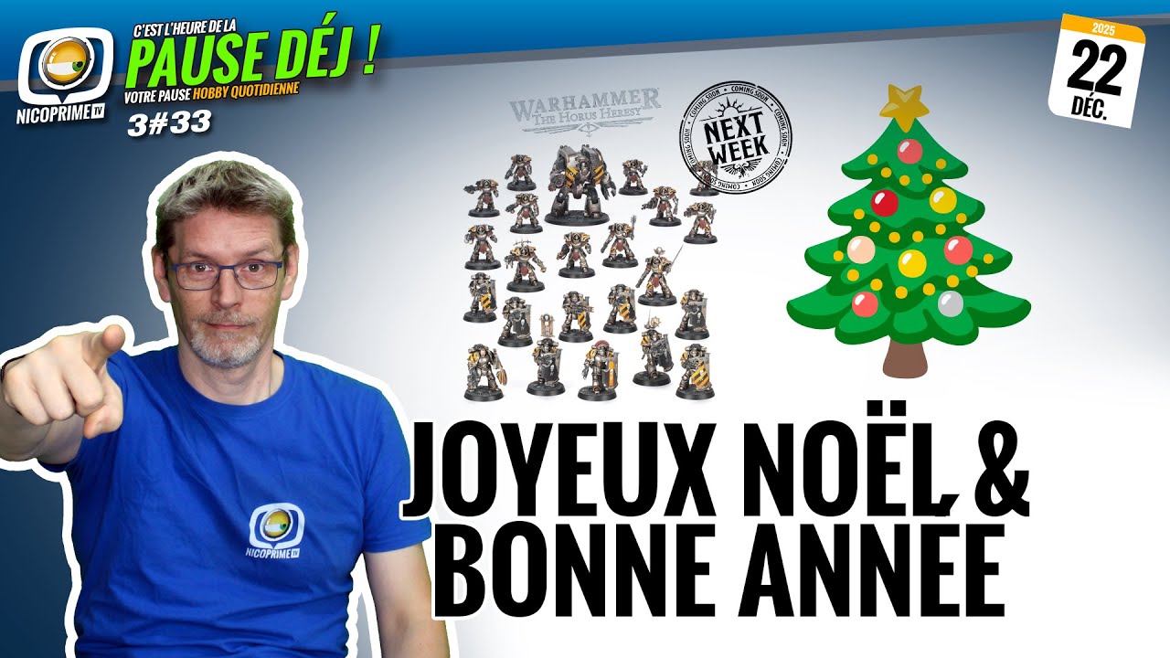 La Pause déj #S3-33 - 22/12/2025 - Joyeux Noël et Bonne année 2026 !