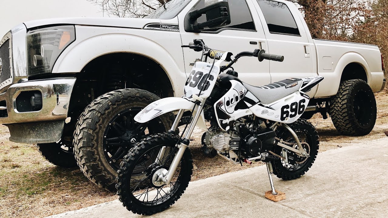 SICKEST STOCKMOD PITBIKE?! KLX110 BUILD PT. 3!