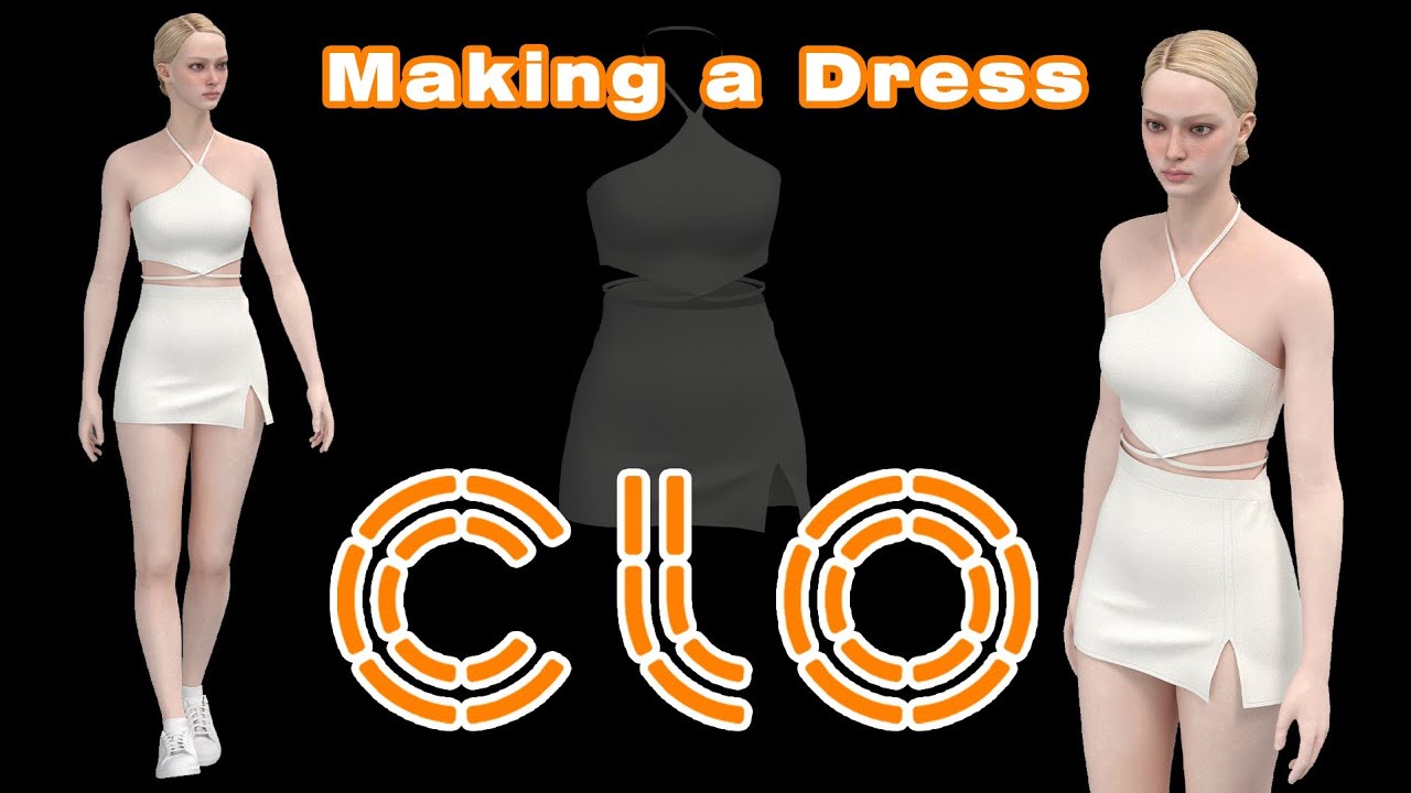 How to Make a Dress in CLO3D\Marvelous Designer