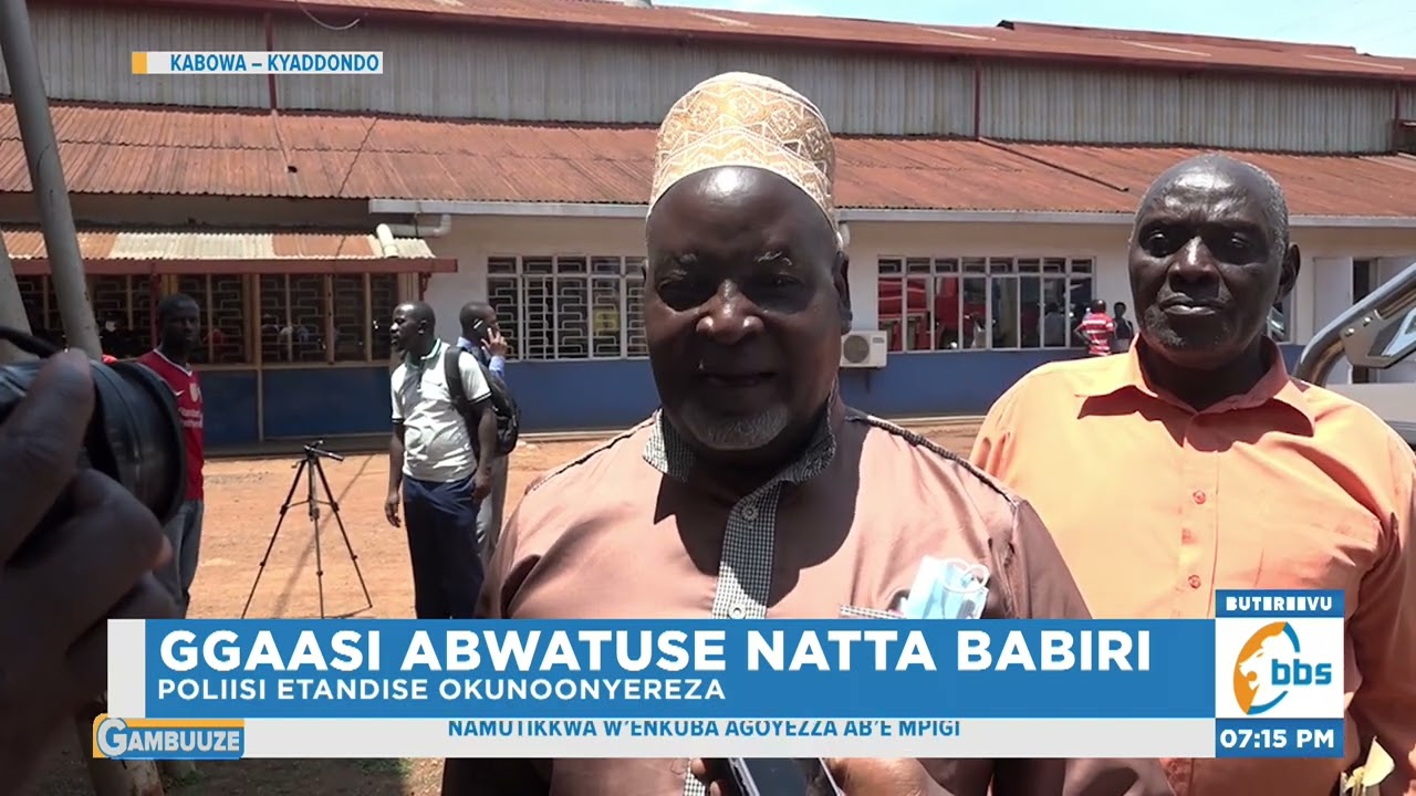 Ggaasi Abwatuse Natta Abantu Babiri e Kabowa, Bonna Basigadde Bufi