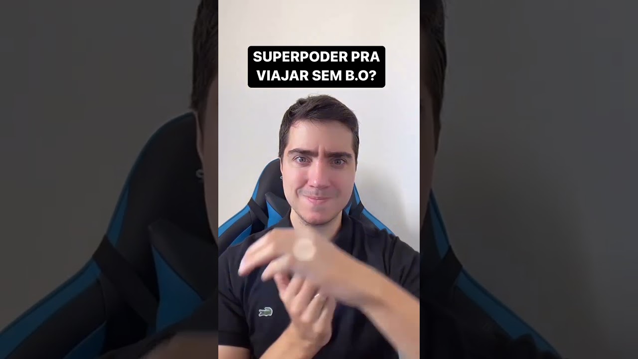 Existe um superpoder para te ajudar a VIAJAR melhor e sem BO #shorts