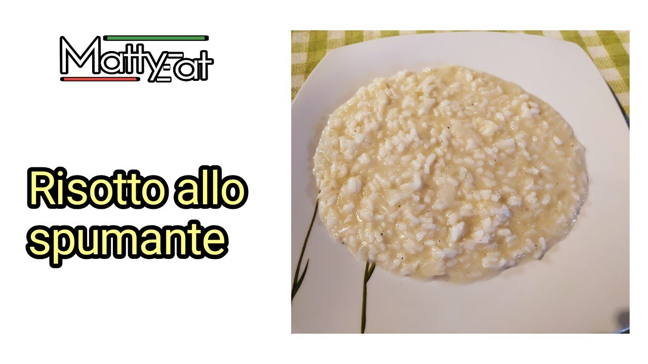 Risotto allo spumante