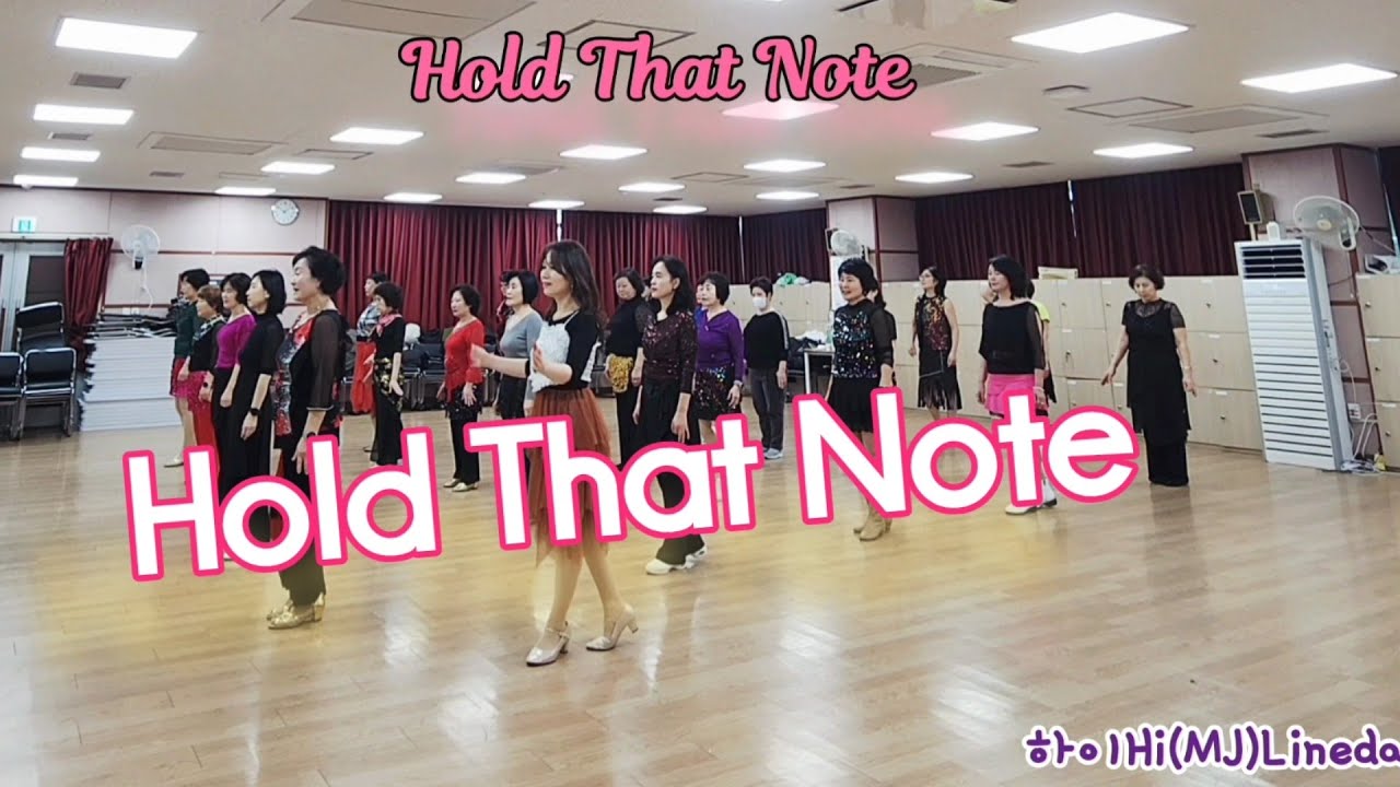 Hold That Note Linedance 홀드 뎃 노트 라인댄스/Improver 