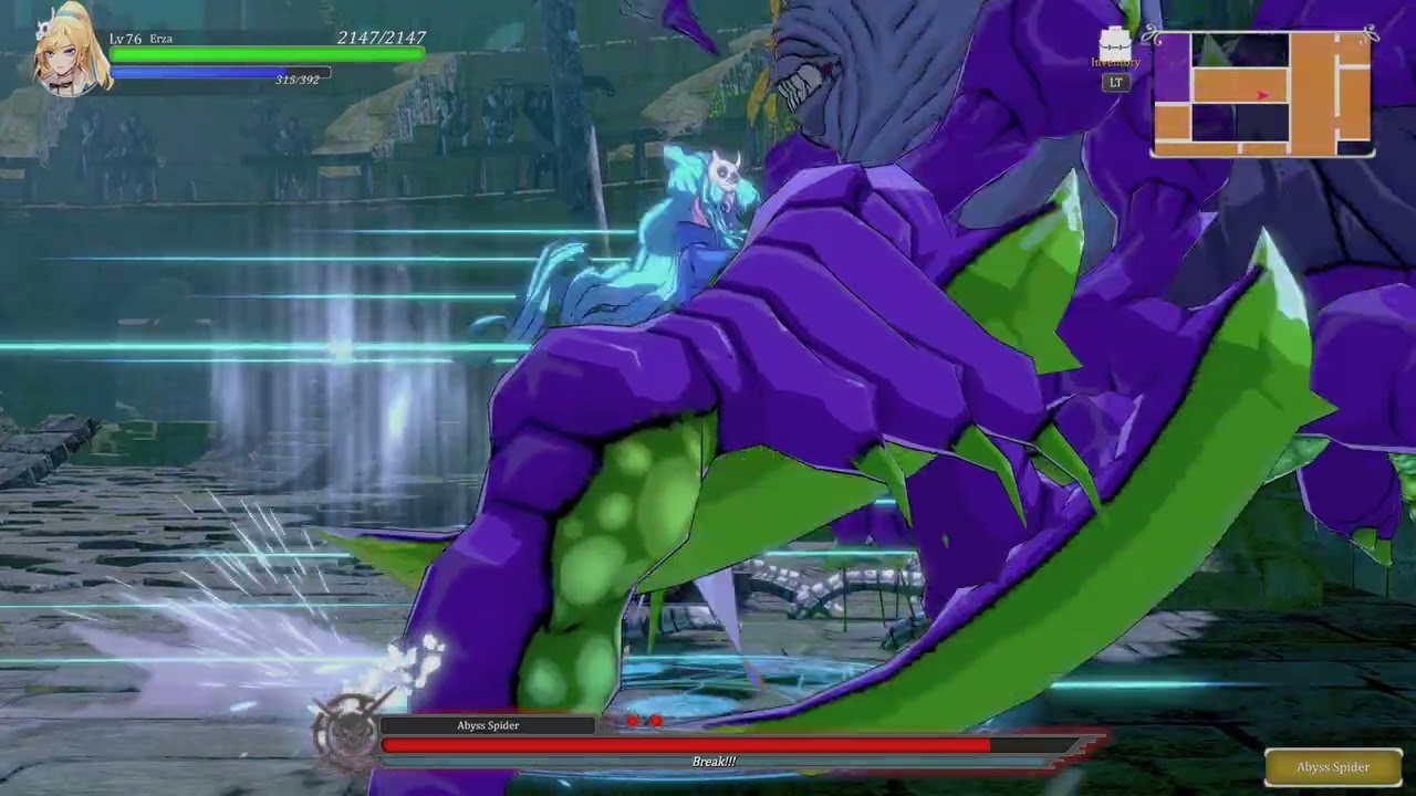 Frontier Hunter Erza's Wheel of Fortune PC Boss Rush Challenge Stage 0 All Bosses Hitless