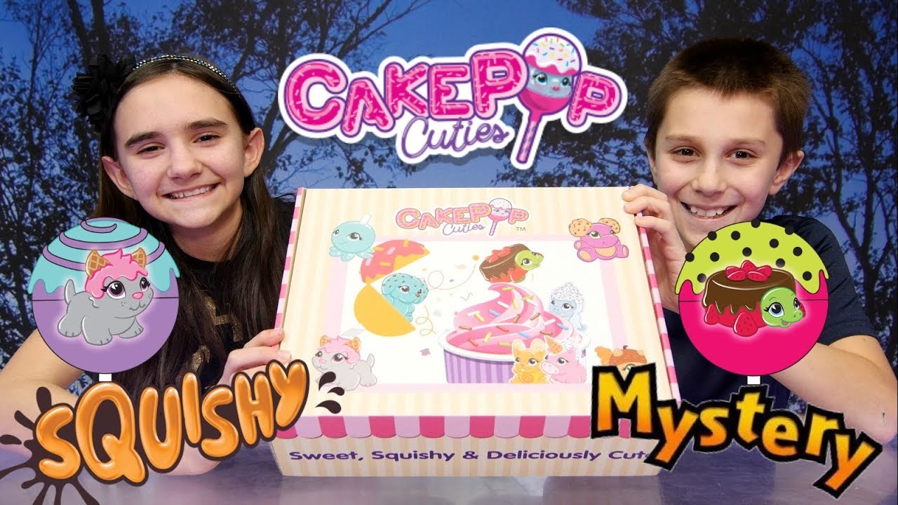 NEW SQUISHIES - CAKE POP CUTIES SQUISHY SURPRISE BOX!!