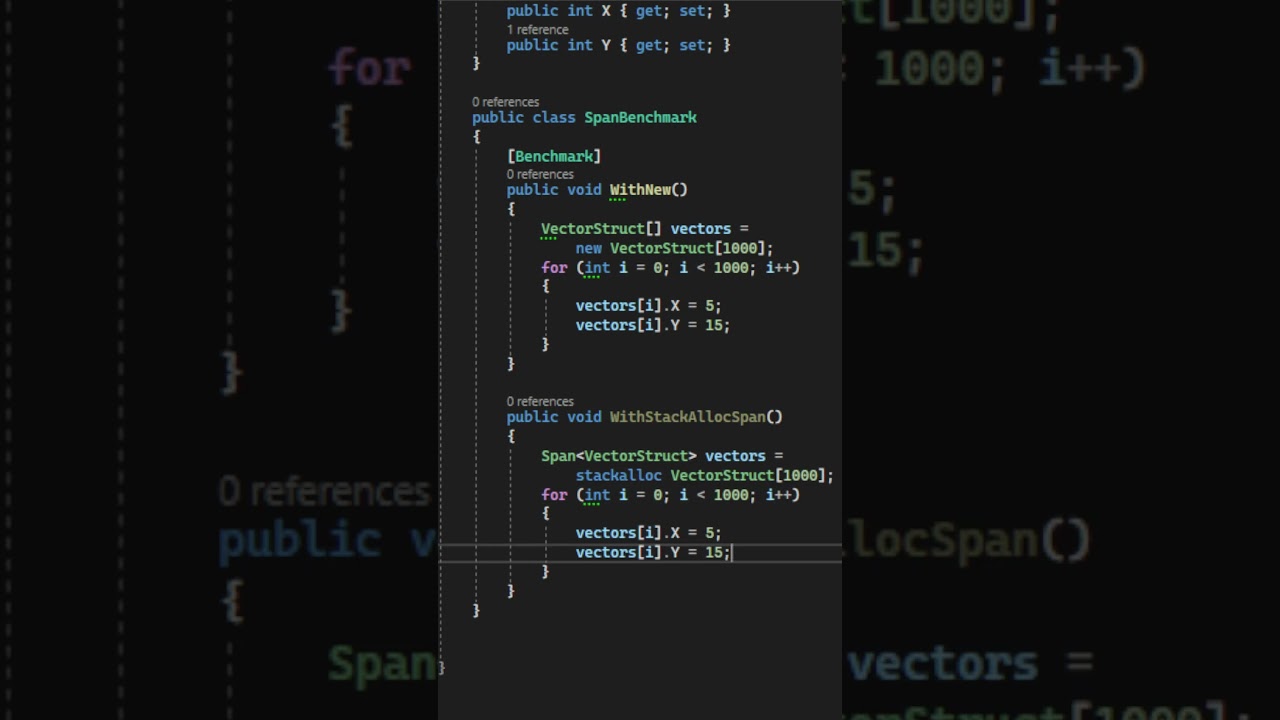 Optimizing C# Code: A Dive into stackalloc and span #csharp