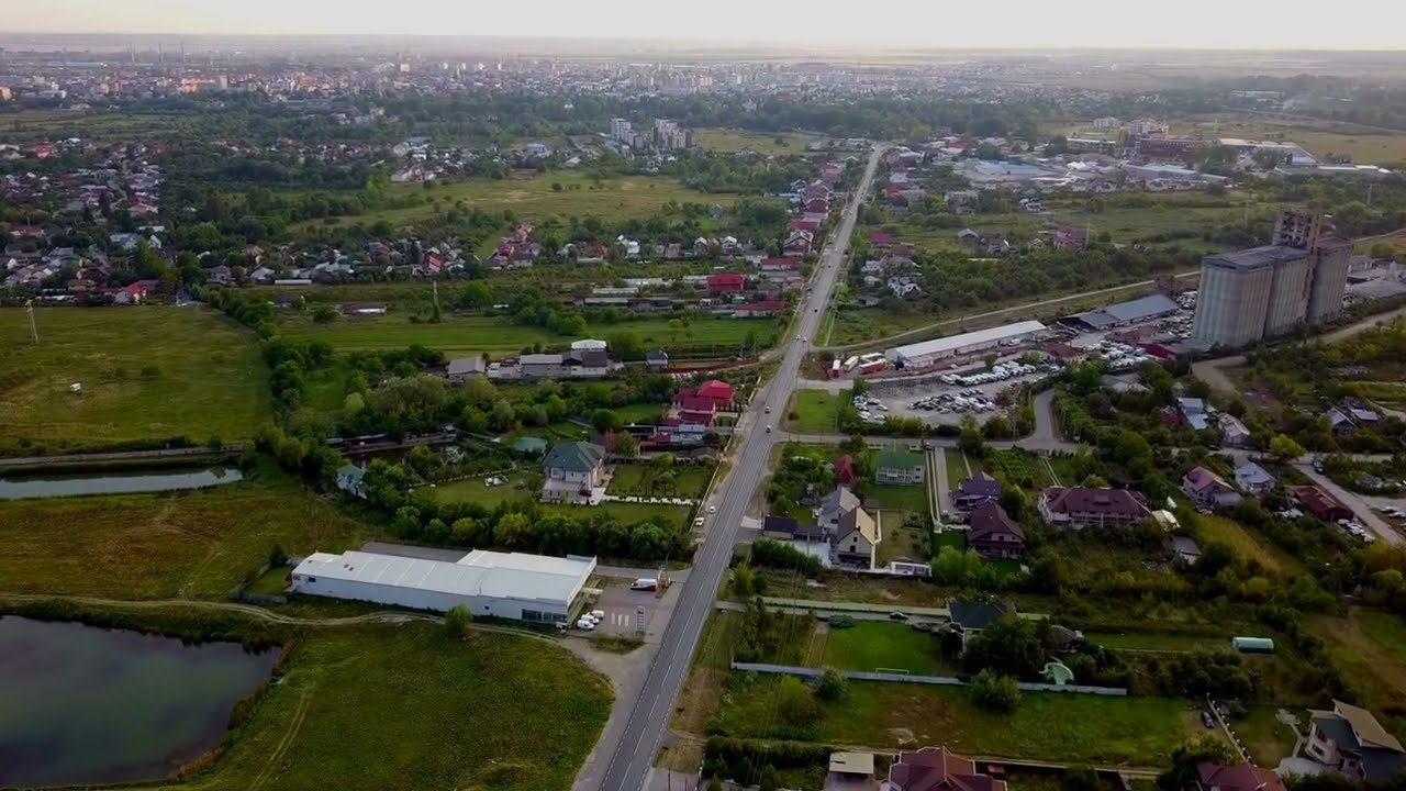 Survol Targoviste. Long flight. Mavic Pro 1.