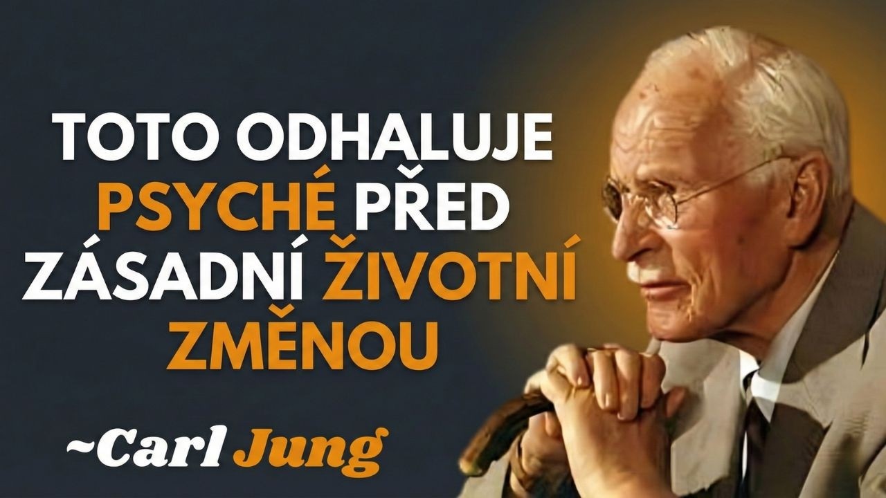 Toto odhaluje psych&eacute; před z&aacute;sadn&iacute; životn&iacute; změnou | CARL JUNG | MOTIVAČN&Iacute; PROJEV.