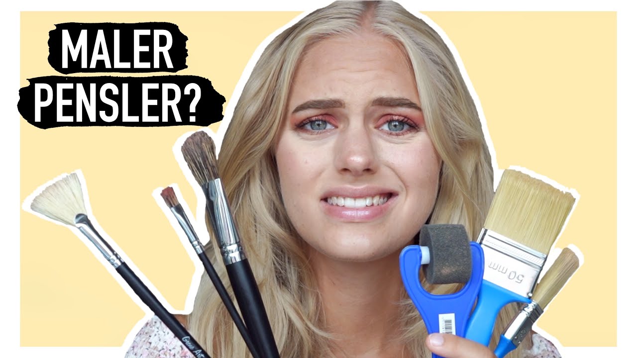 L&AElig;GGER MAKE-UP MED MALERPENSLER?