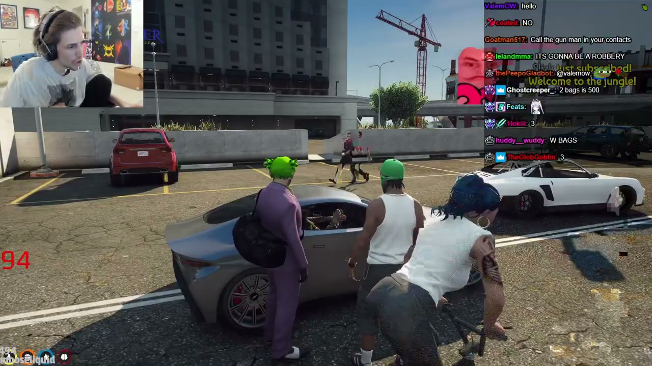 XQC GTA 5 RP (Role-Play) Part 38 (2/2) 2021 Full VOD