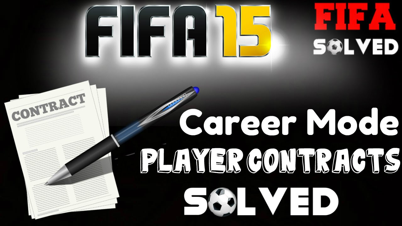 FIFA 15 Career Mode Player Contracts Solved