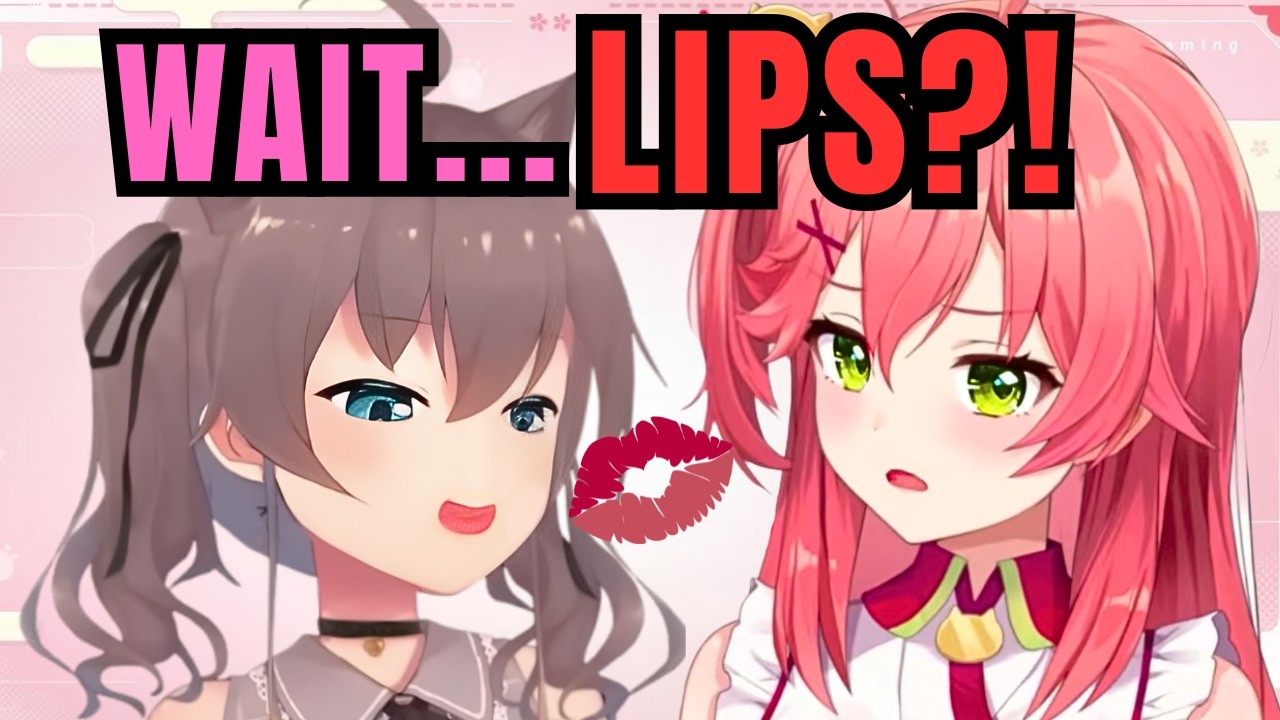 Miko Thought It Was Just Cheeks.. Matsuri Meant LIPS! [Hololive]