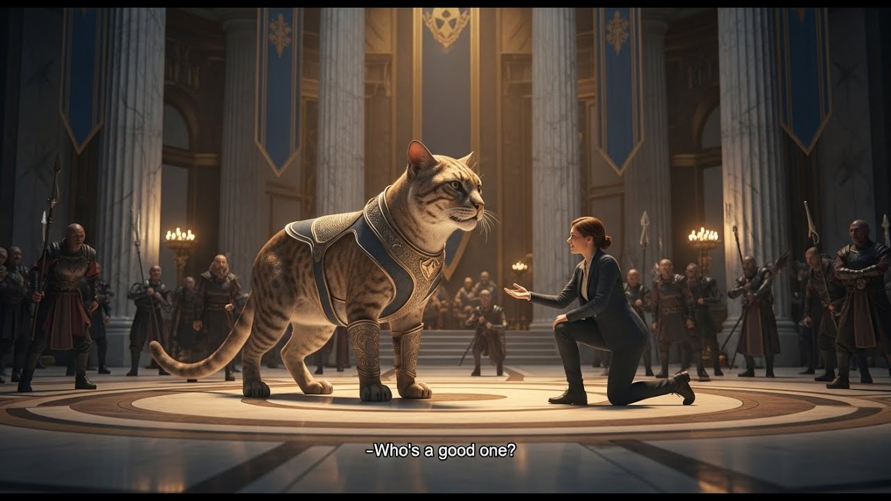 The Emperor’s cat  Rejected Every Handler — Until the Human Said, “Who’s a Good One?”