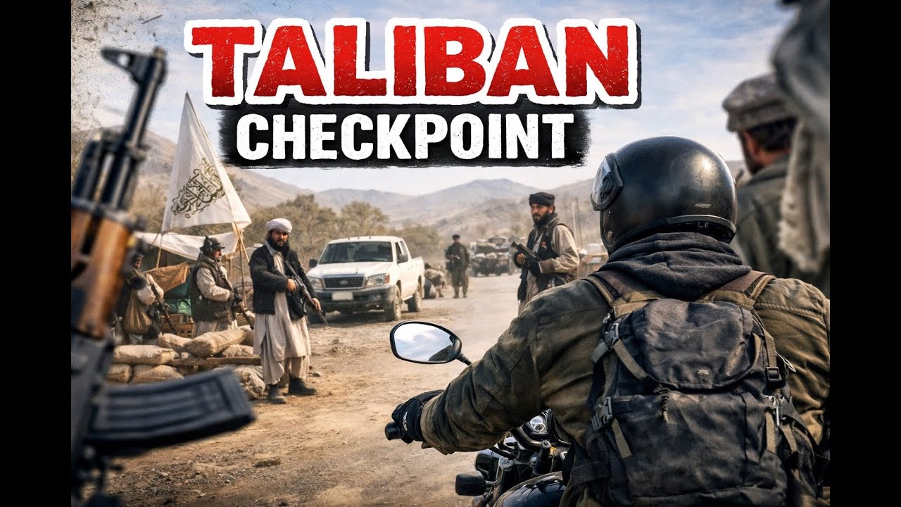 A Motorcycle Ride Ends at a Taliban Checkpoint