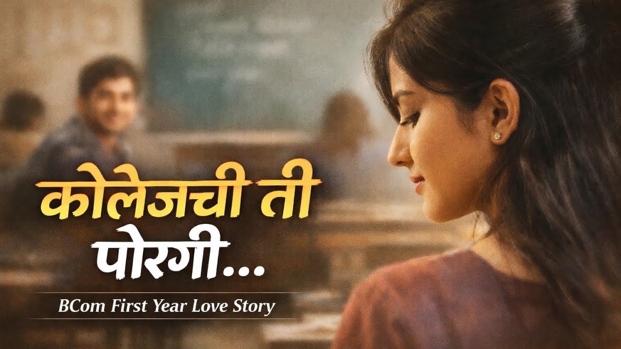कॉलेजची ती पोरगी | BCom First Year Love Song | Marathi Romantic Song 2026 ILast Bench Love ❤️Crush  