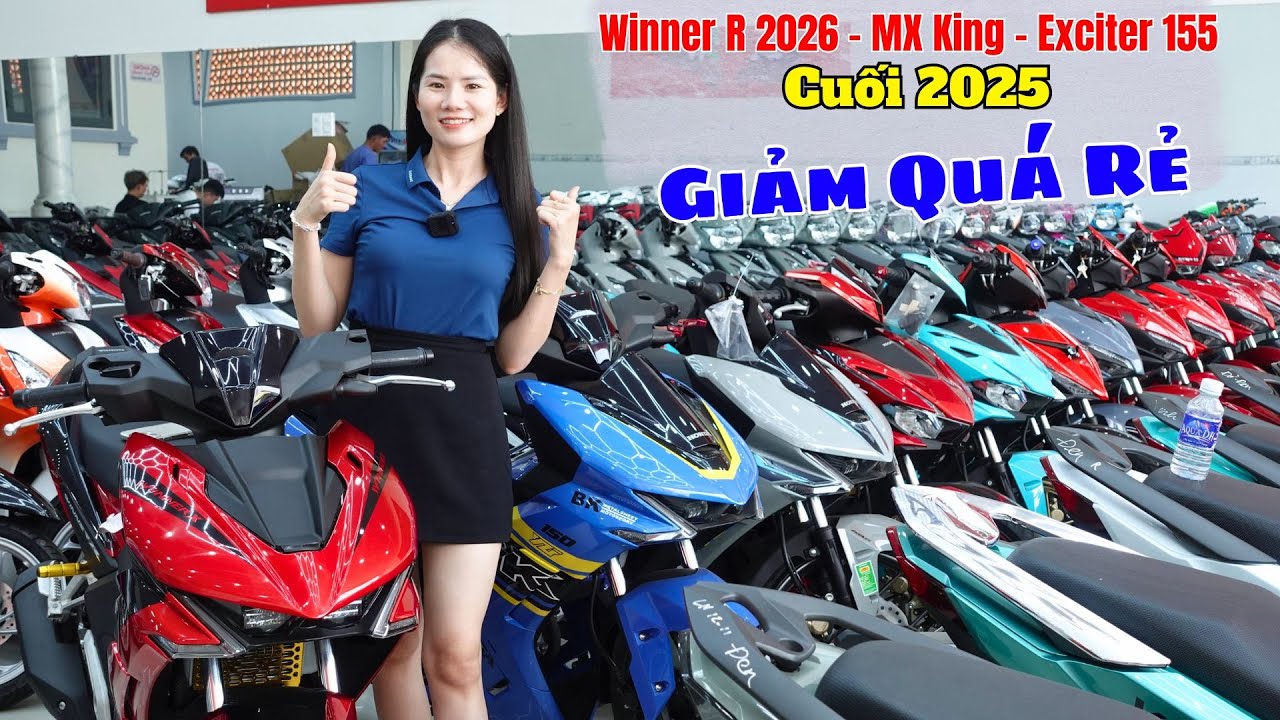 Giá Xe Exciter 155 , Winner R ,Winner X , MX King Cuối Năm 2025 Giảm Quá Rẻ