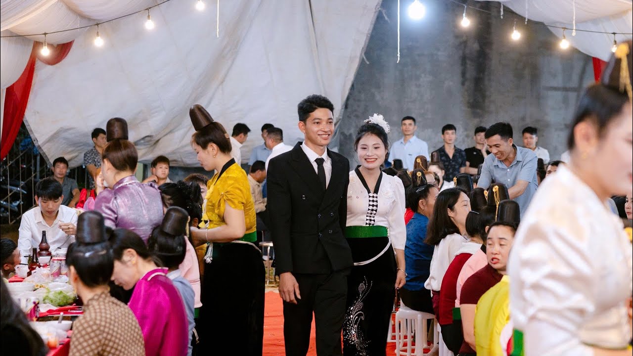 Toàn Cảnh Lễ Thành Hôn : Văn Tùng - Hồng Ngọc Tại Bản Mường Nưa Xã Mường Lầm 22 - 02 - 2026