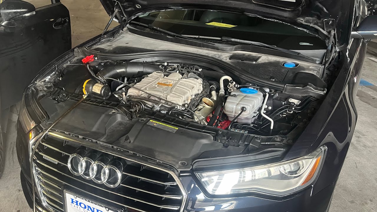 How to do an oil change on 2016 Audi A6 (c7 model)